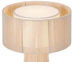 Ylva bordlampe 43cm beige