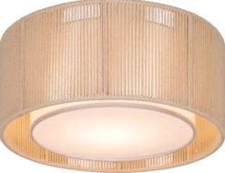 Ylva plafond taklampe 40cm beige/hvit