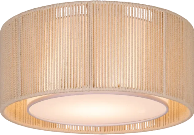 Ylva plafond taklampe 40cm beige/hvit