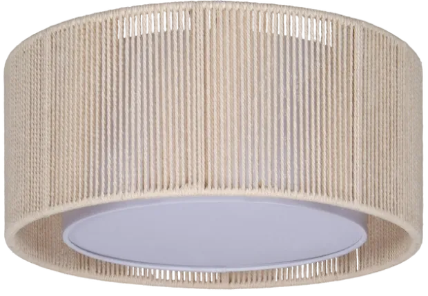 Ylva plafond taklampe 40cm beige/hvit