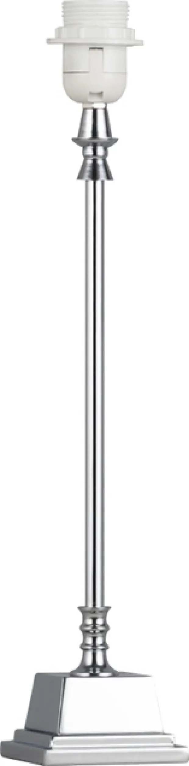 Zara bordlampe 45cm krom